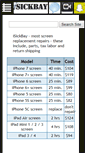 Mobile Screenshot of isickbay.com